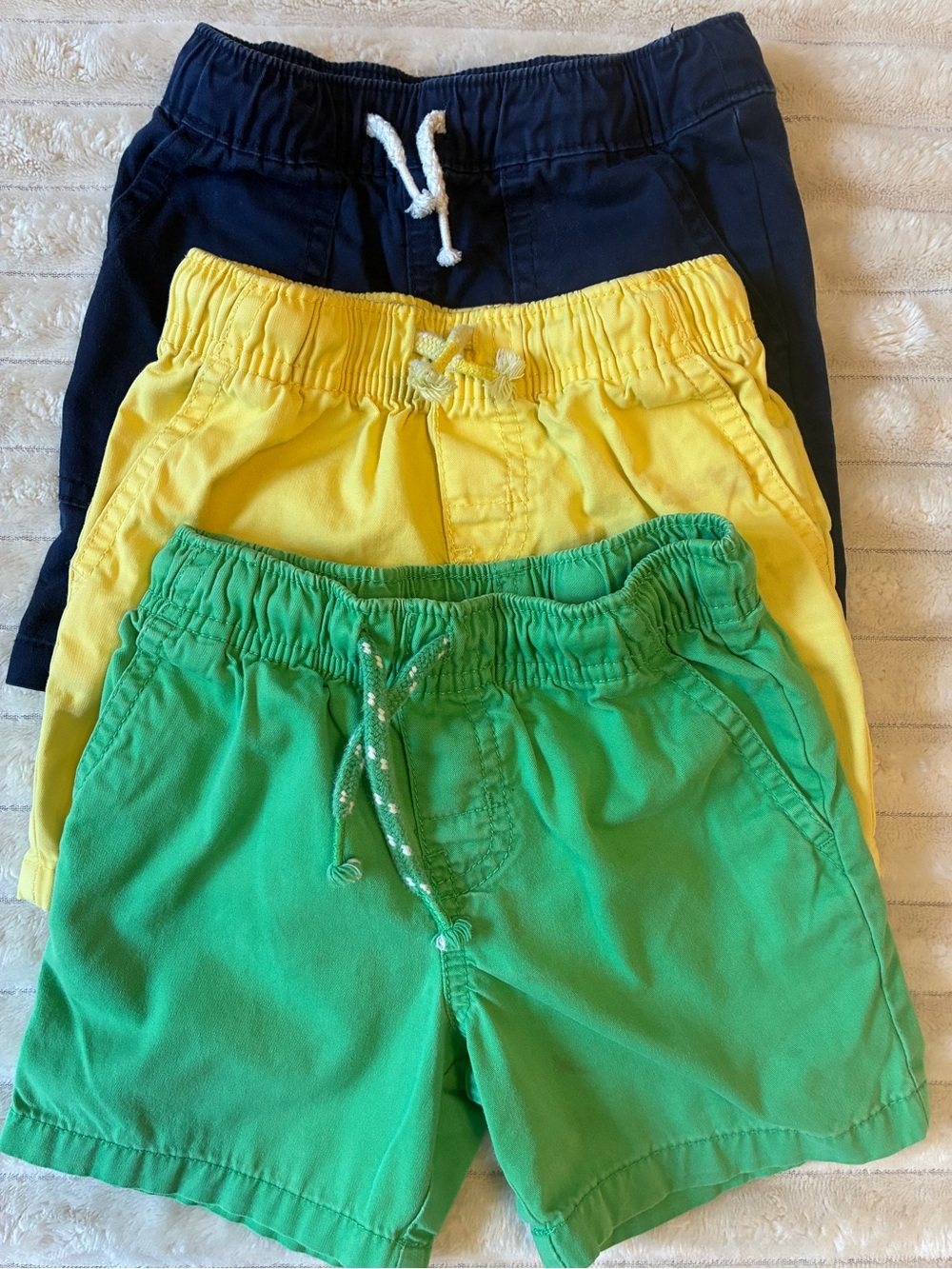 Cat & Jack Shorts Bundle 18M | 3 Bright Summer Shorts | Play Condition